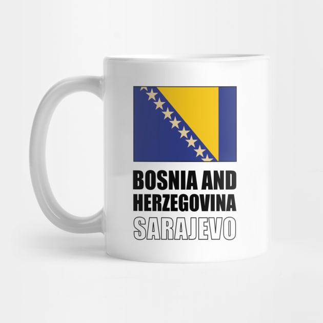 Flag of Bosnia and Herzegovina by KewaleeTee